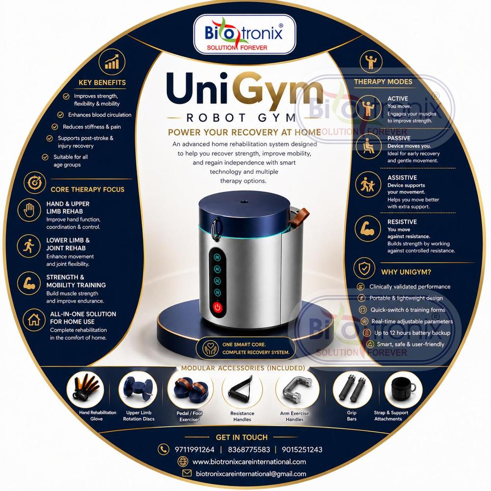 UniGym Intelligent Physical Therapy Exercise Robot