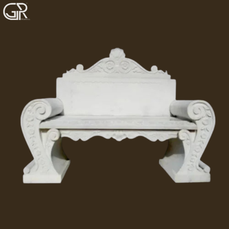 Garden Marble Bench