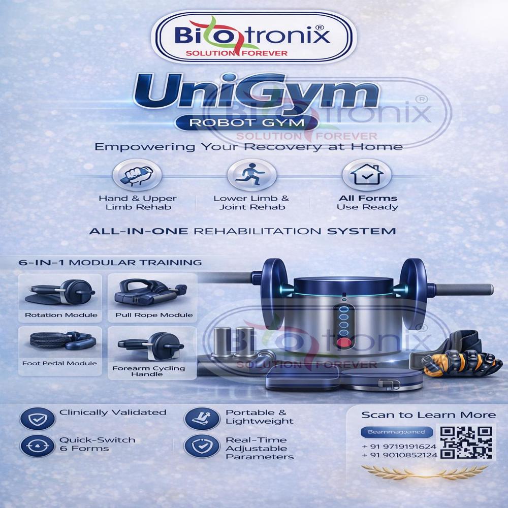 UniGym Automated Recovery Exercise Device for Physiotherapy