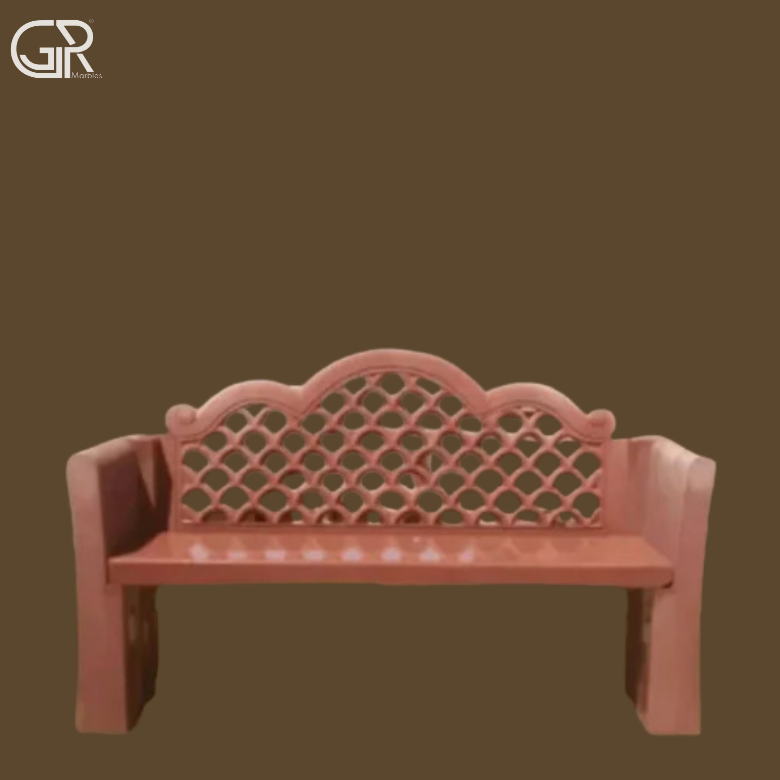 Red Sandstone Bench