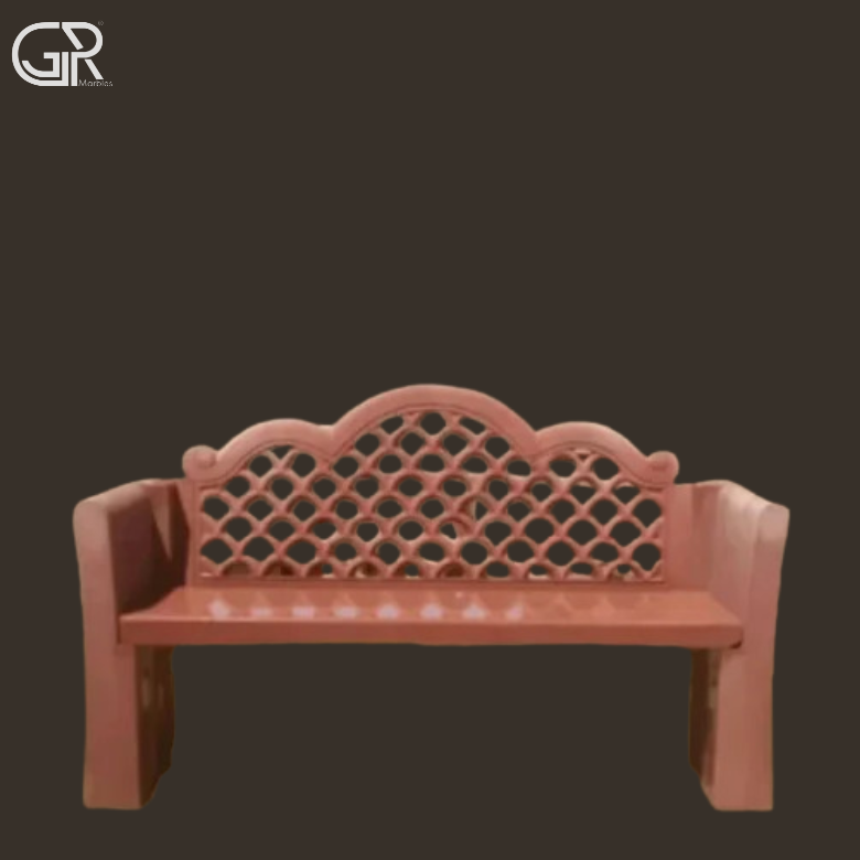 Red Sandstone Bench