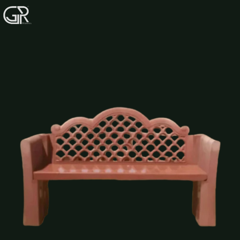 Red Sandstone Bench