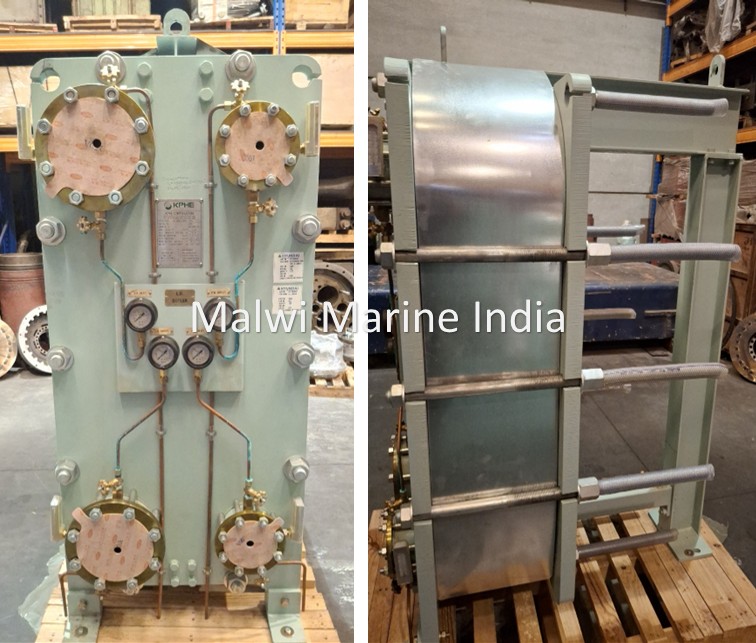 Himsen - 9H32/40, 8H32/40, 7H32/40, 6H32/40-P - Lub Oil Cooler - Application: Marine