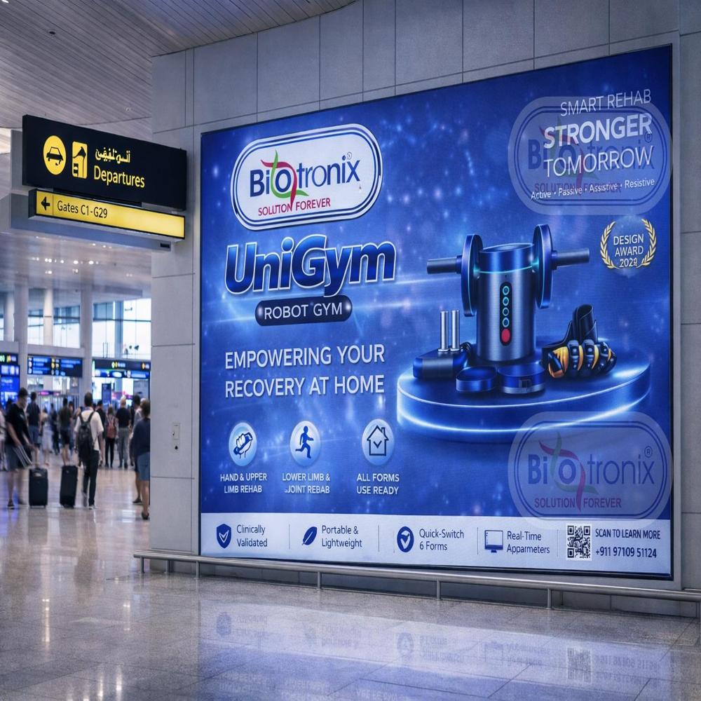 UniGym Portable Rehabilitation Exercise Machine for Stroke Recovery