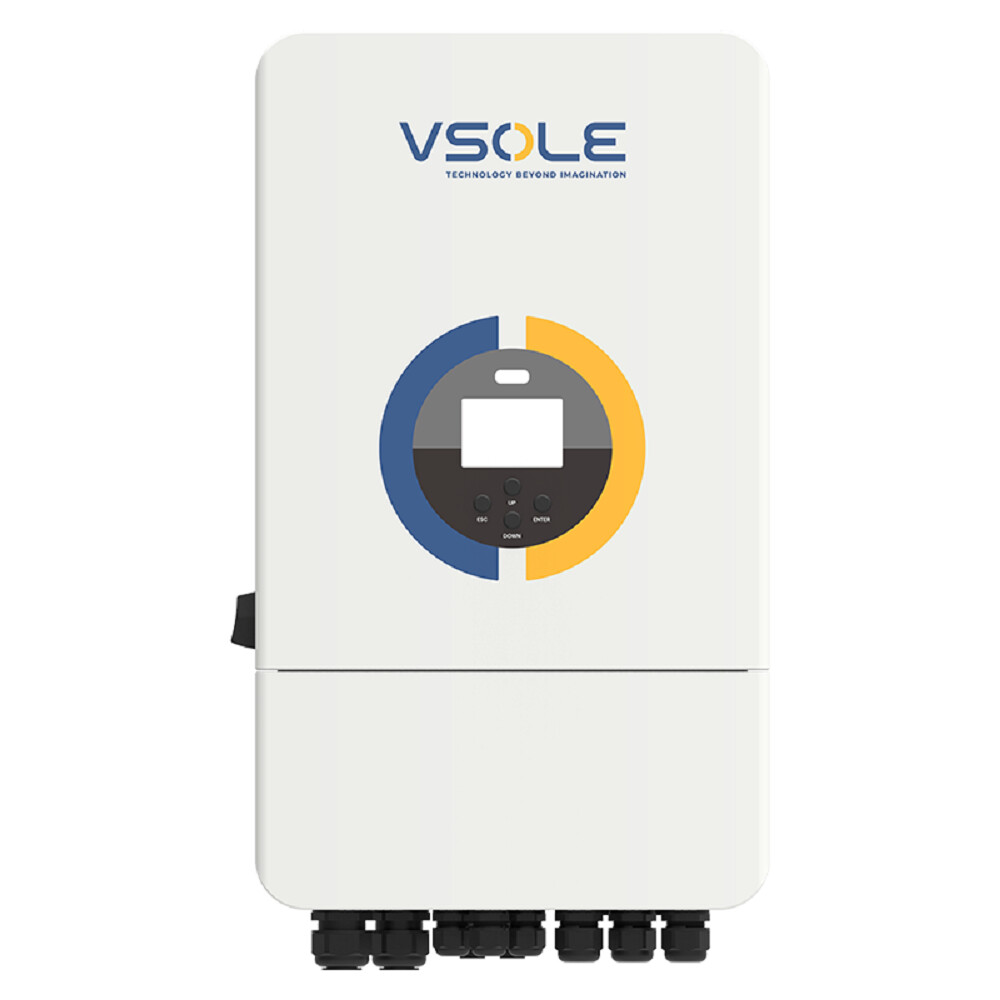 Vsole 8kw Solar Hybrid Inverter Single Phase Inverter (vs-hy08s-8kw 48v) - Application: Industrial