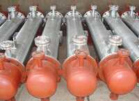 Industrial Metal Condensers - Stainless Steel/mild Steel, 200-600mm Diameter, Silver/grey | Copper/aluminium Fins, Floor Or Vertical Mounting, Up To 25 Bar Pressure