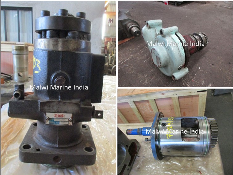 HIMSEN - 9H25/33 - 8H25/33 - 7H25/33 - 6H25/33P - FUEL - WATER - OIL - PUMP