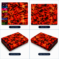 Hand Tie Dye Bandhani Nighty Fabric - Pure Cotton, 34 Inches Width, Multicolour | Soft, Durable, Colorfast, Traditional Dots Pattern