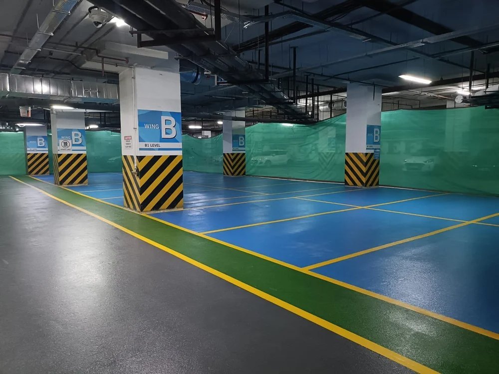 10mm Car Parking Flooring Service