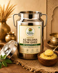 A2 Bilona Cow Ghee  5 L  Steel Dolchi