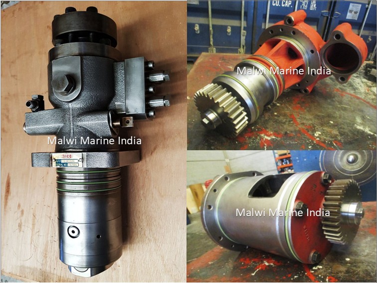 Himsen - 9H21/32 - 8H21/32 - 6H21/32 - 5H21/32P - Fuel - Oil - Water - Pump - Application: Marine