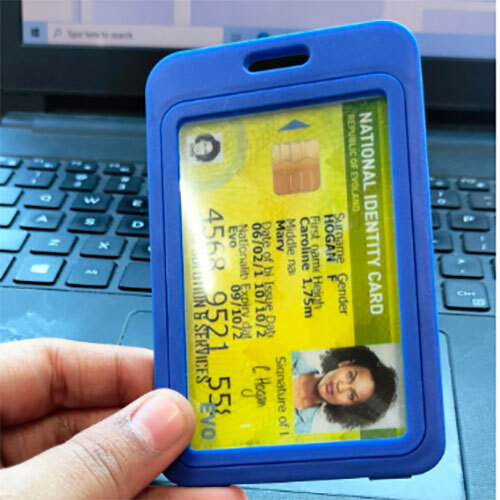 Plastic Card Holder