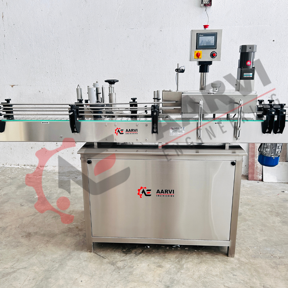 Automatic Hdp Bottle Sticker Labeling Machine