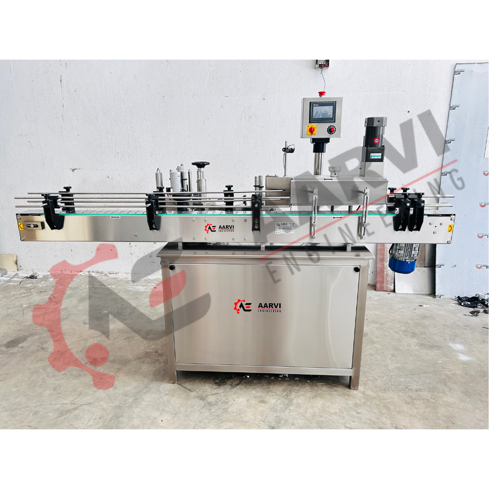 Automatic Hdp Bottle Sticker Labeling Machine