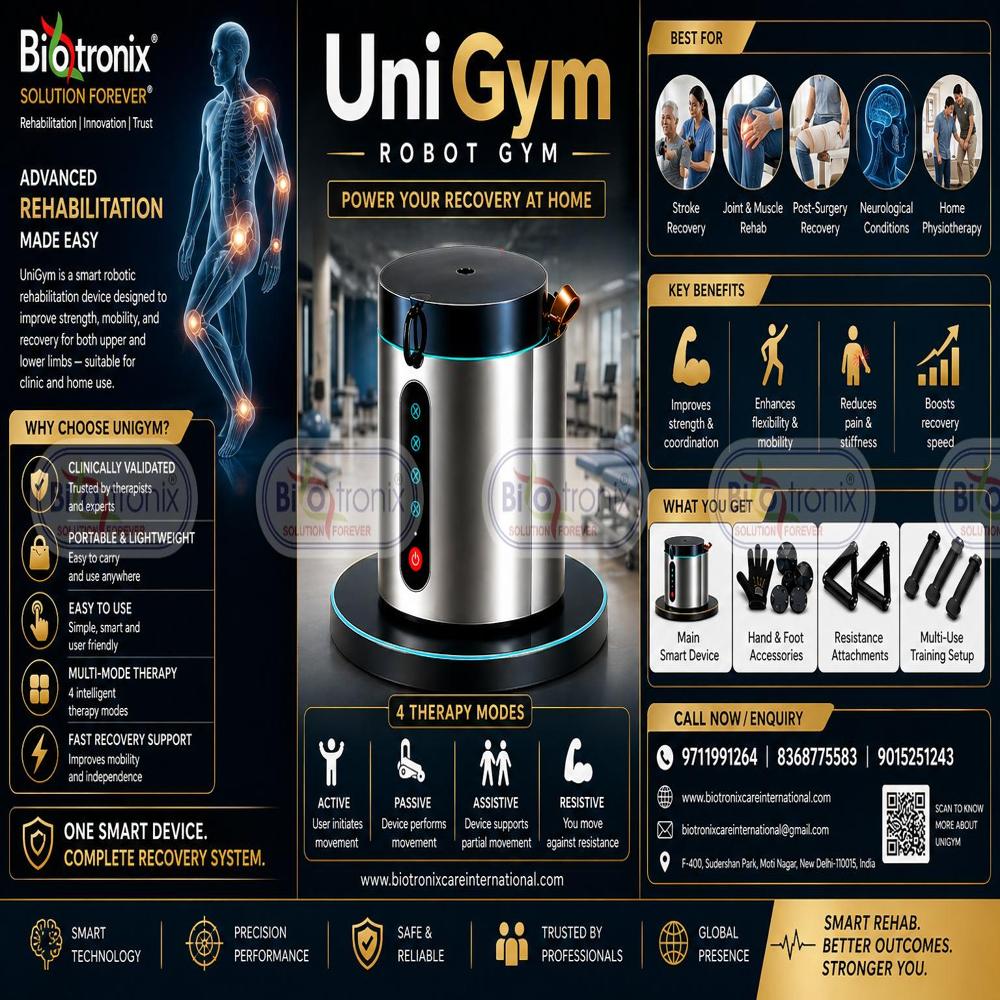 UniGym Motorized Rehabilitation Trainer for Arm & Leg Therapy