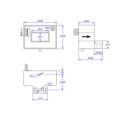 WHB-BA15D50-100M Series Closed-loop Hall Current sensor