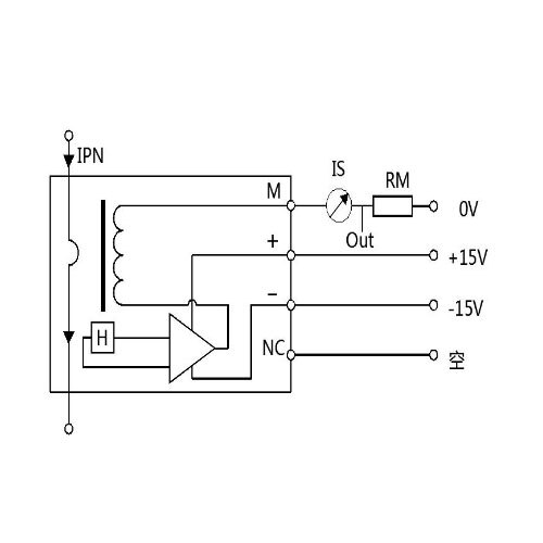 WHB-BA15D50-100M Series Closed-loop Hall Current sensor