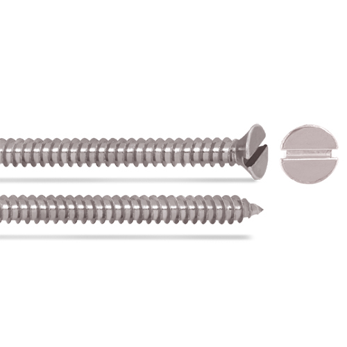 SS CSK Slotted Self Tapping Screw