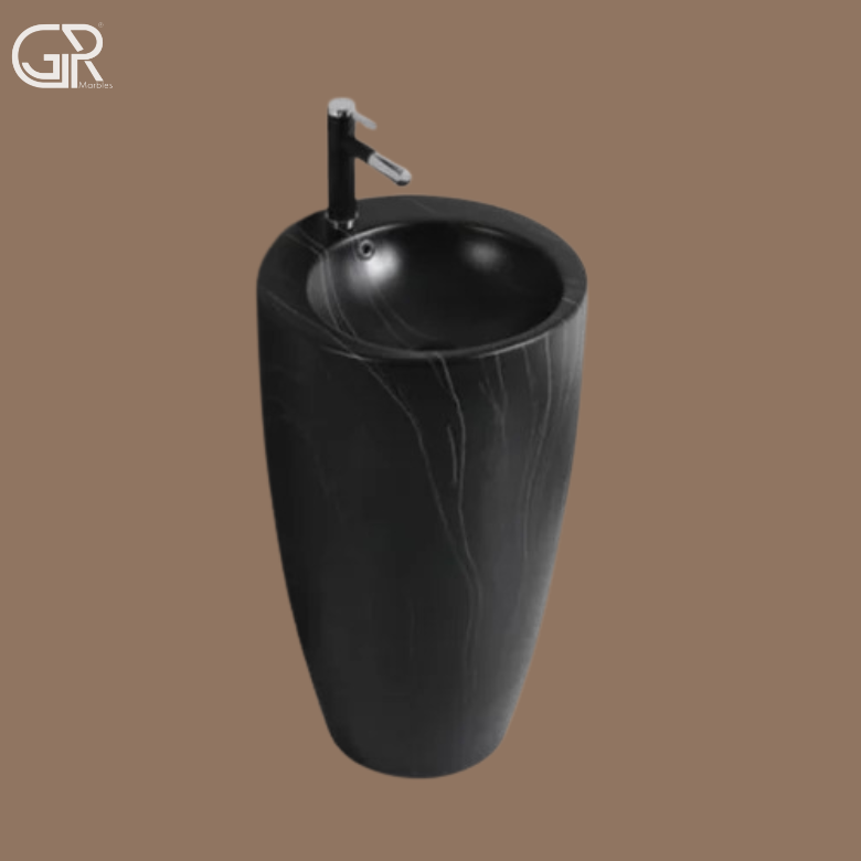 Black Marble Wash Basin