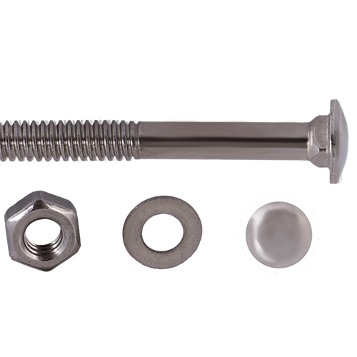 SS Carriage Bolts And Nuts