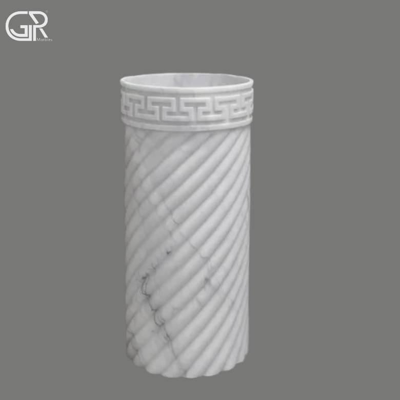 Pedestal Marble Wash Basin