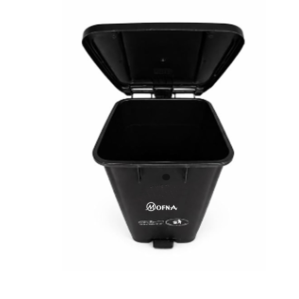 Bio Medical Black Pedal Wheel Dustbin, 240 Liter