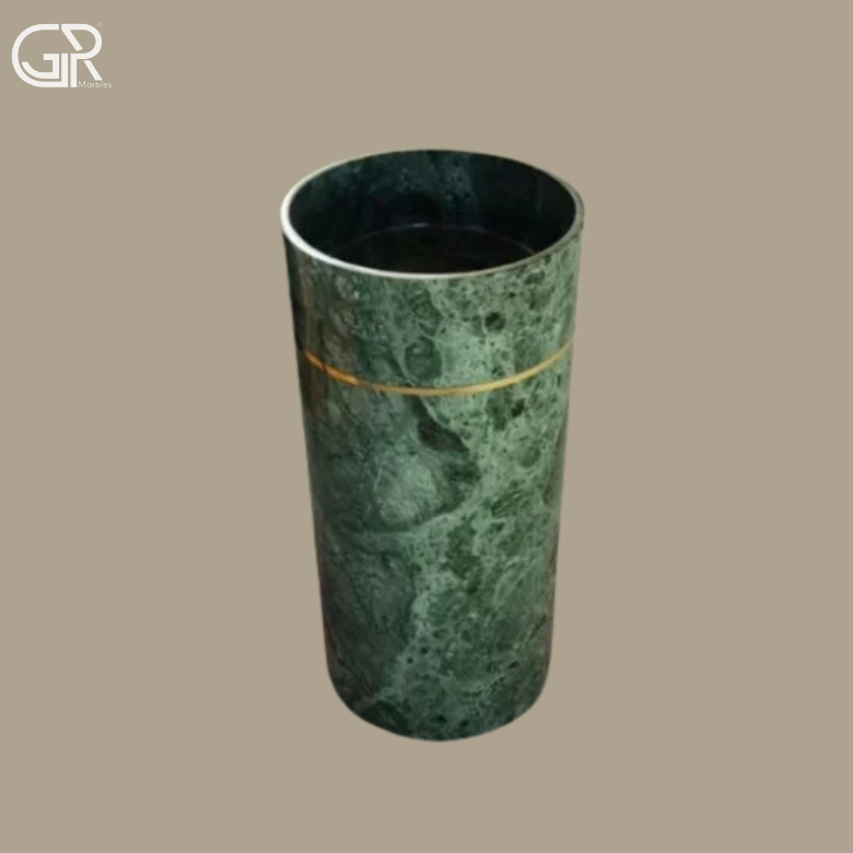 Green Marble Wash Basin