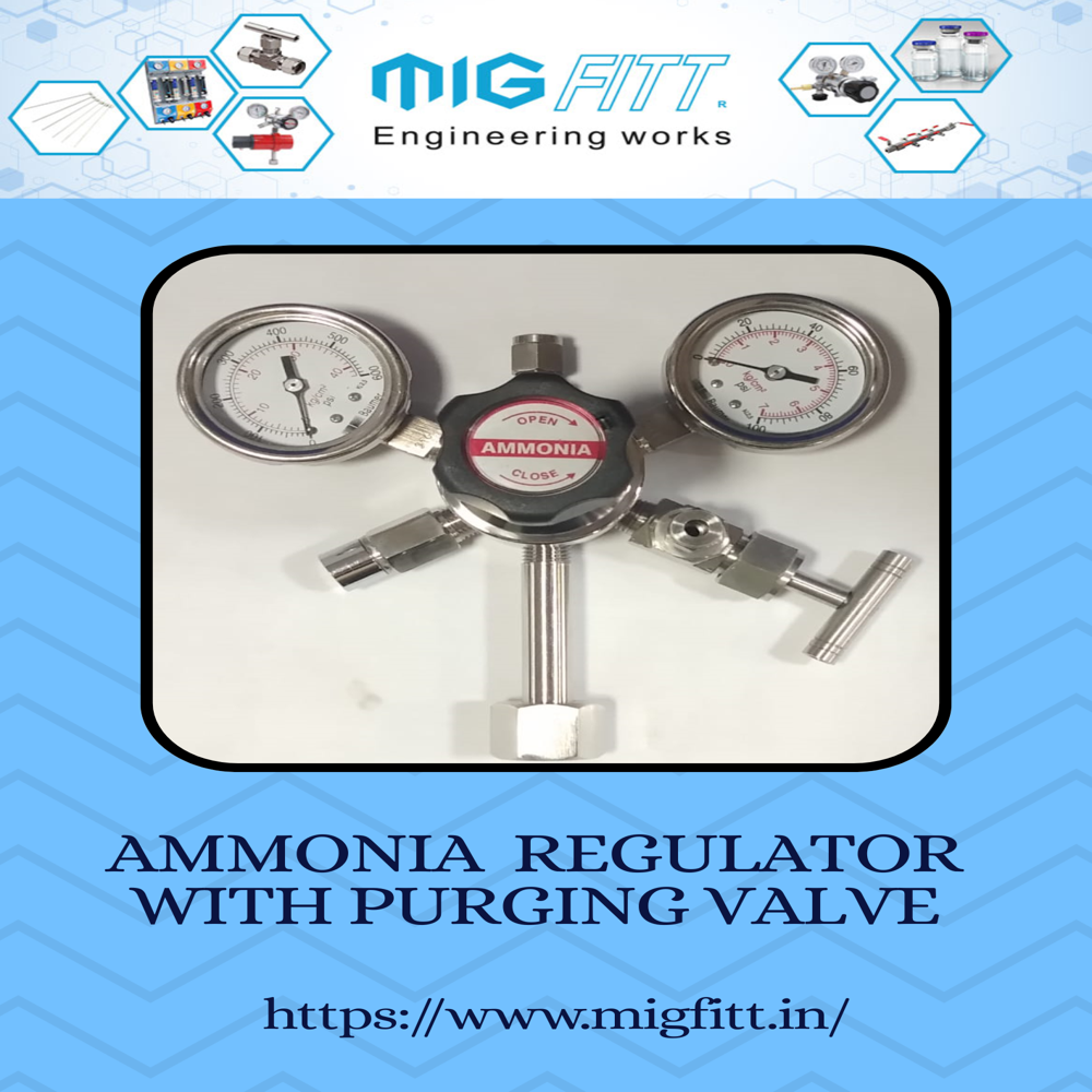 Ammonia High Pressure Gas Regulators
