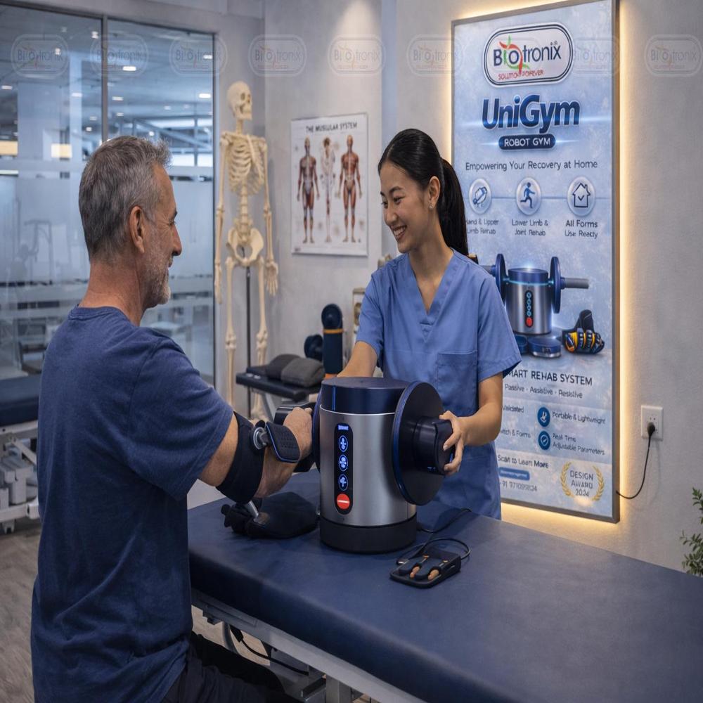 UniGym Robotic Physical Therapy Equipment for Home Rehabilitation