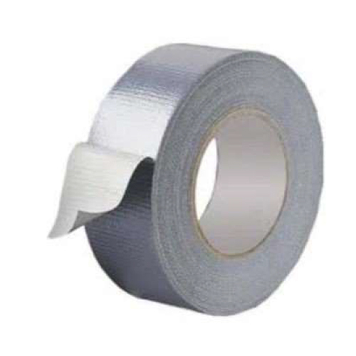 Duct Tape - Polyethylene Mesh Cloth, 48mm X 50m, Silver | High Flexibility, Waterproof, Rubber-based Adhesive, Easy To Tear By Hand