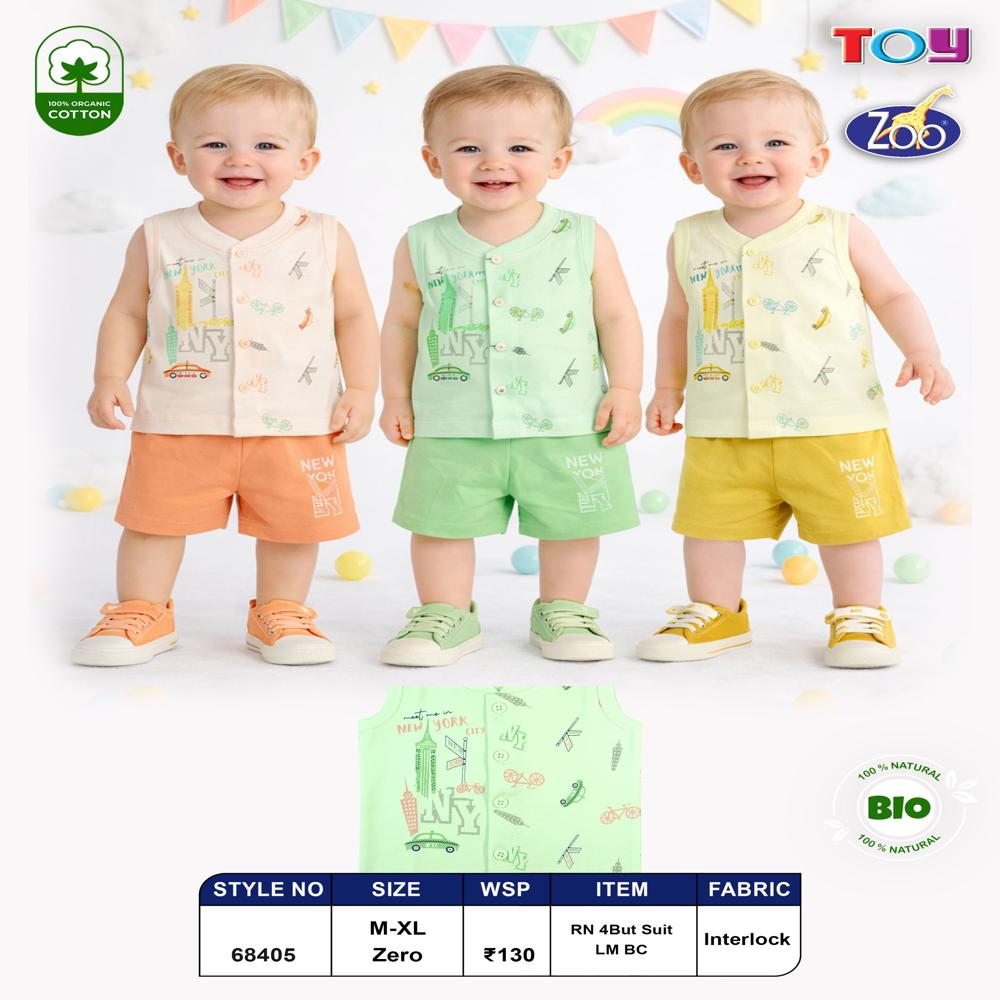100% Organic Cotton Baby Clothes Sets