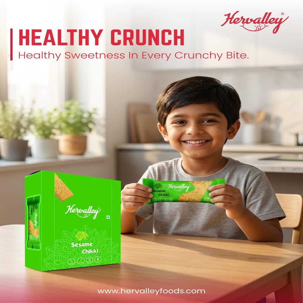 500g Hervalley White Sesame Chikki