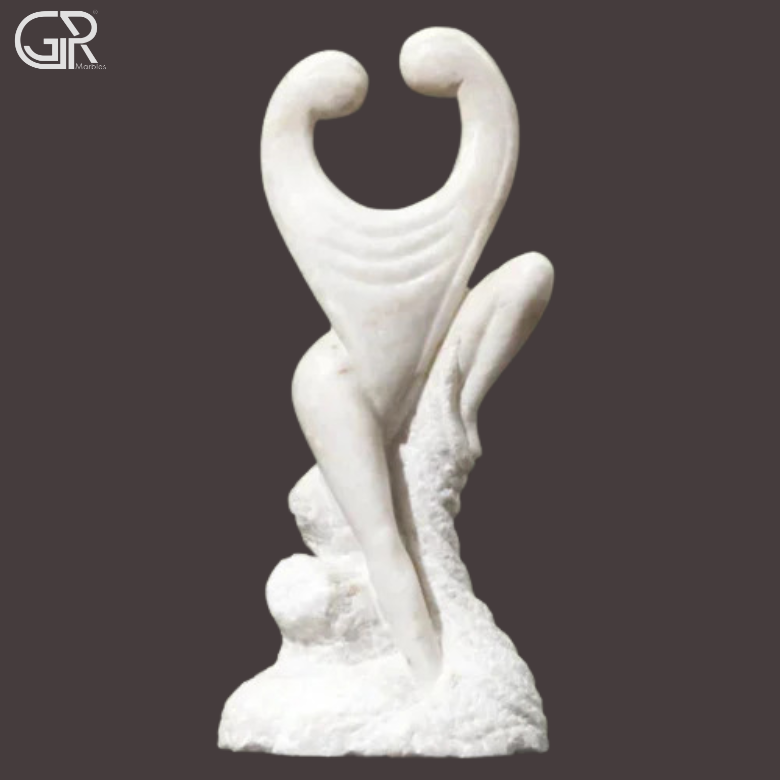 White Marble Sculpture