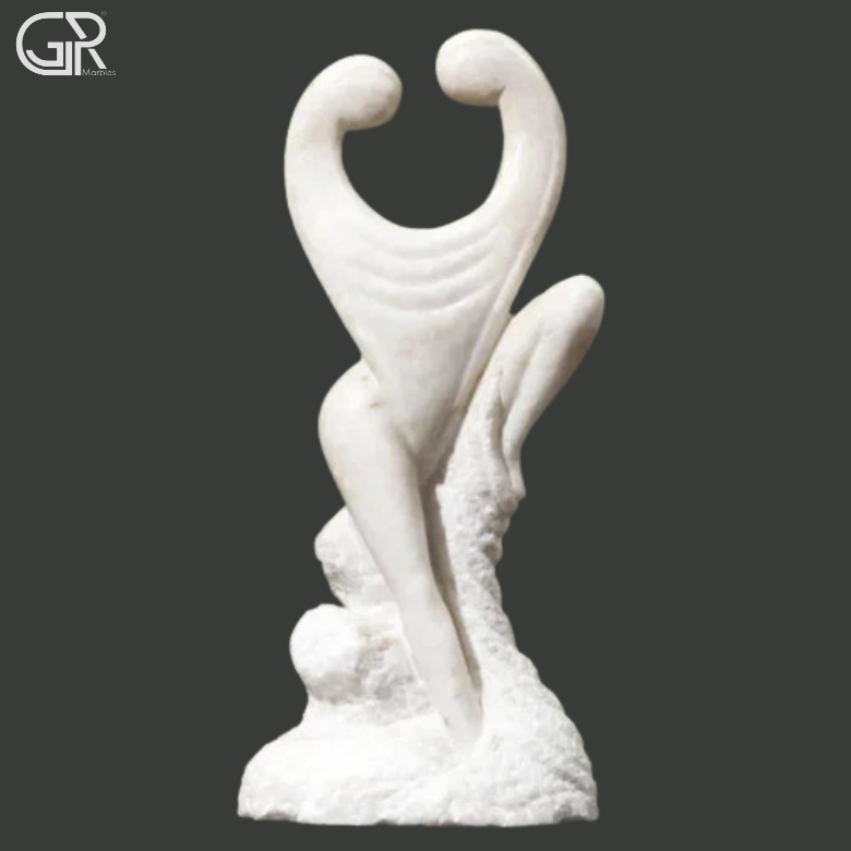 White Marble Sculpture