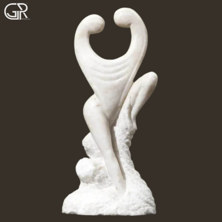 White Marble Sculpture