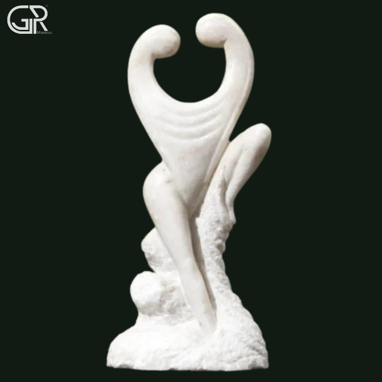 White Marble Sculpture