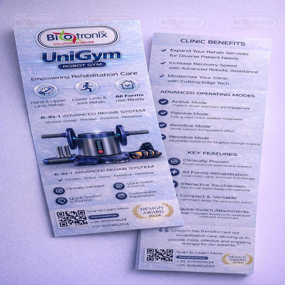 UniGym Intelligent Recovery Gym Device for Physiotherapy Clinics