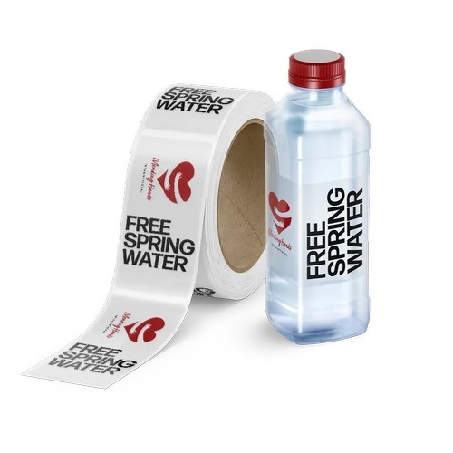 Water Bottle Transparent labels
