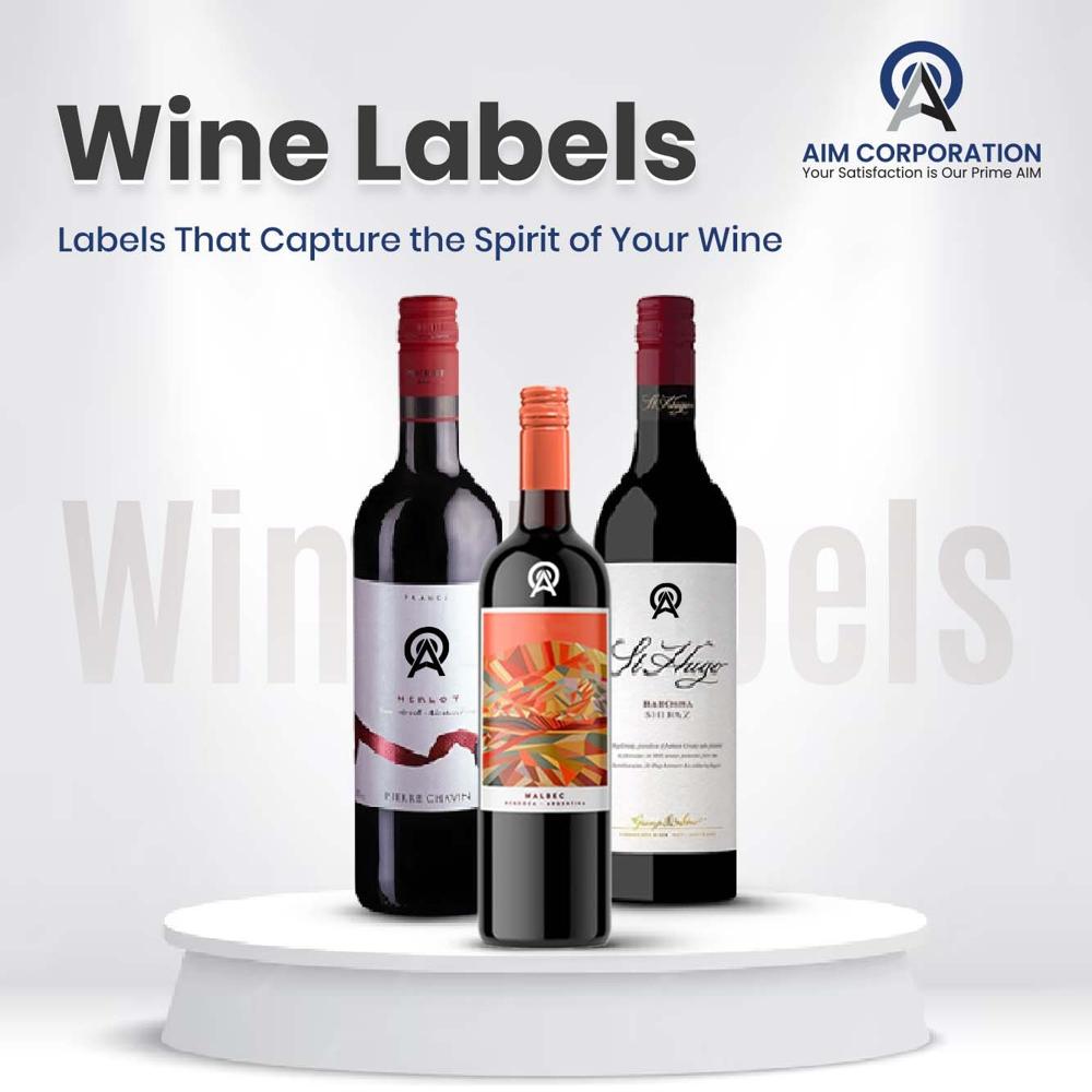 Wine And Liquor Labels