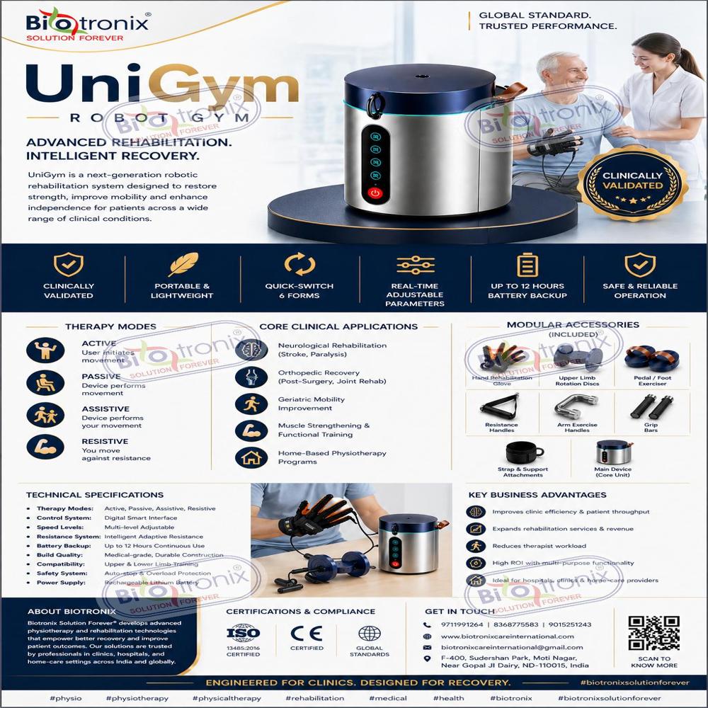 UniGym Multifunction Smart Rehab Equipment for Physical Therapy