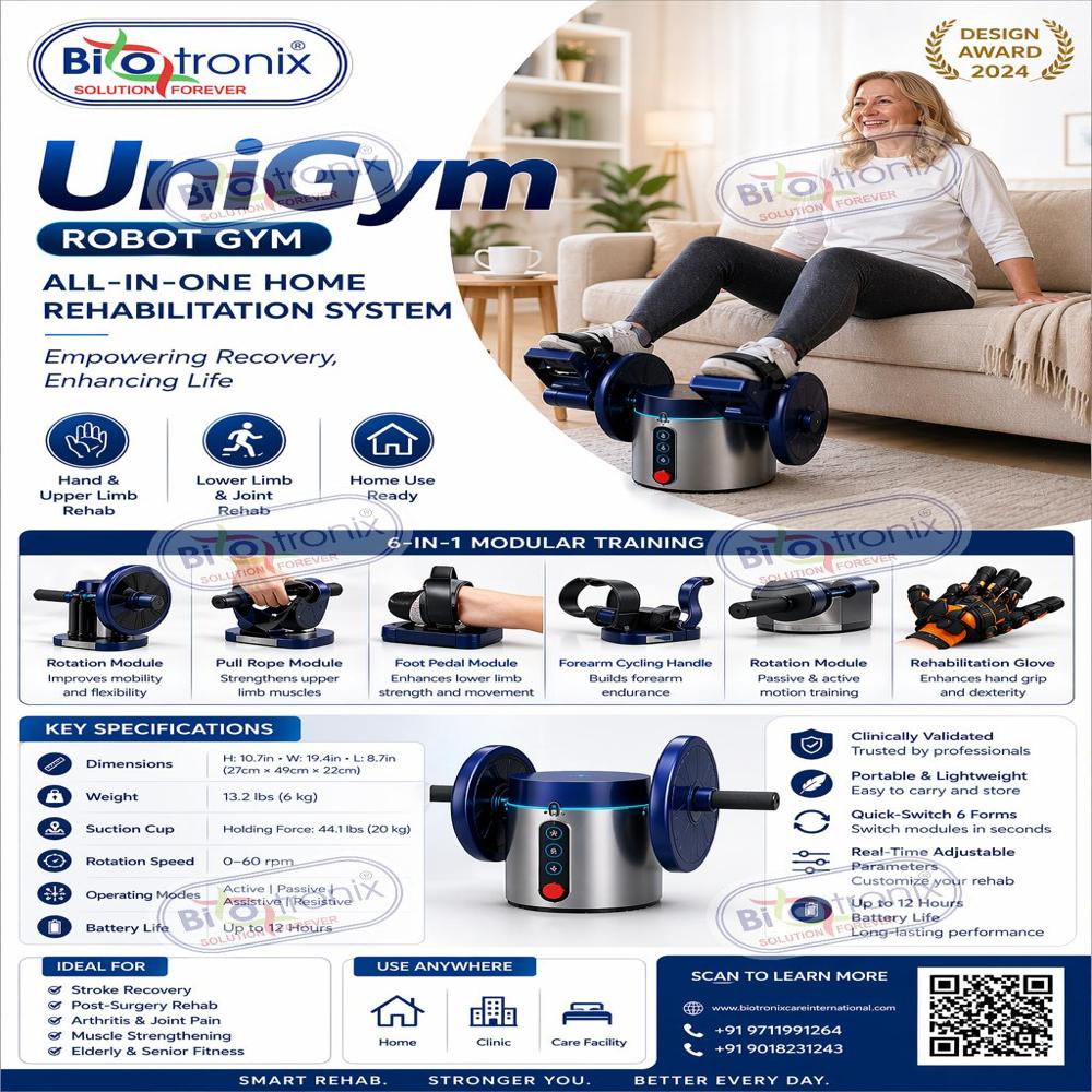 UniGym Digital Physiotherapy Rehabilitation Exercise Machine