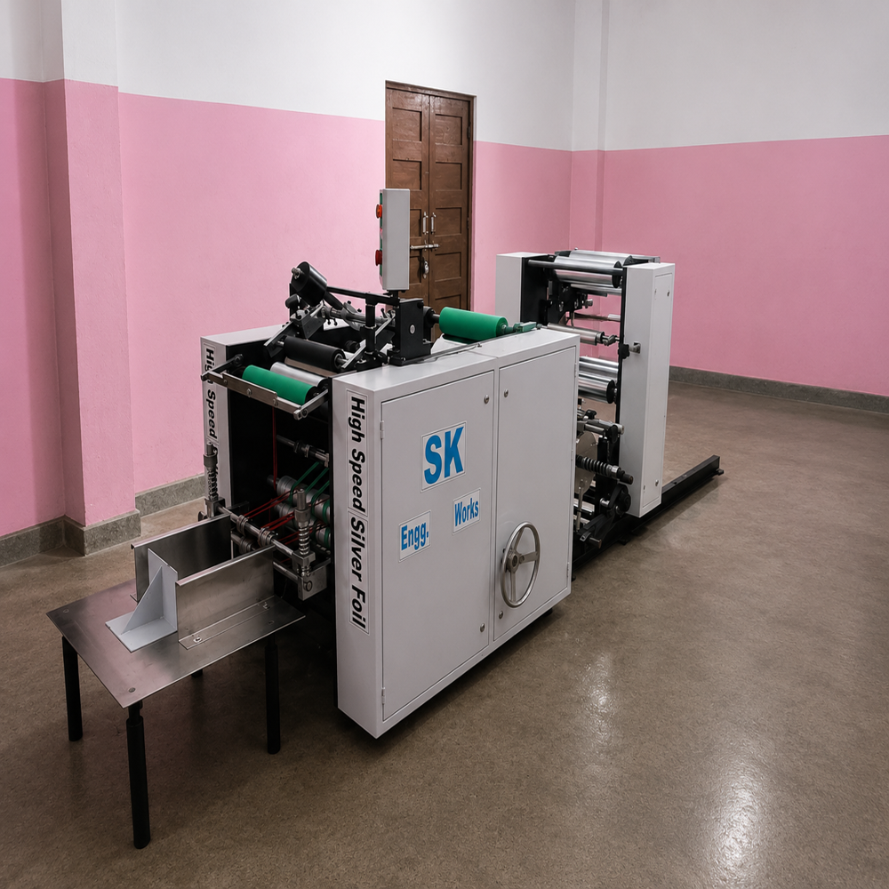 Automatic Double Colour Butter Paper Sheet Cutting Machine