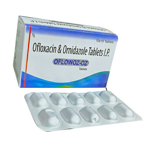 OFLOXACIN 200 MG + ORNIDAZOLE 500 MG