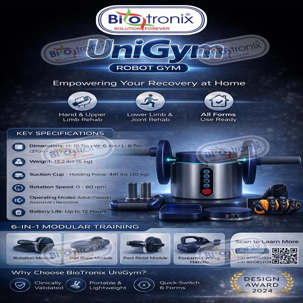 UniGym AI Enabled Robot Gym for Recovery & Strength Training