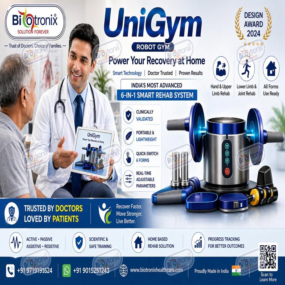 UniGym AI Enabled Robot Gym for Recovery & Strength Training