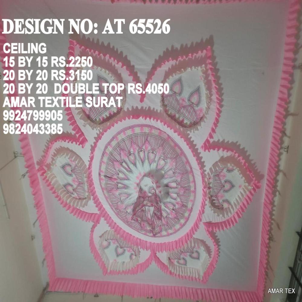 Ceiling Mandaps Decoration - Attributes: Washable