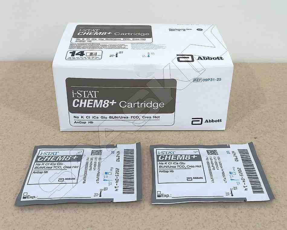 Abbott i-STAT CHEM8+ CARTRIDGE