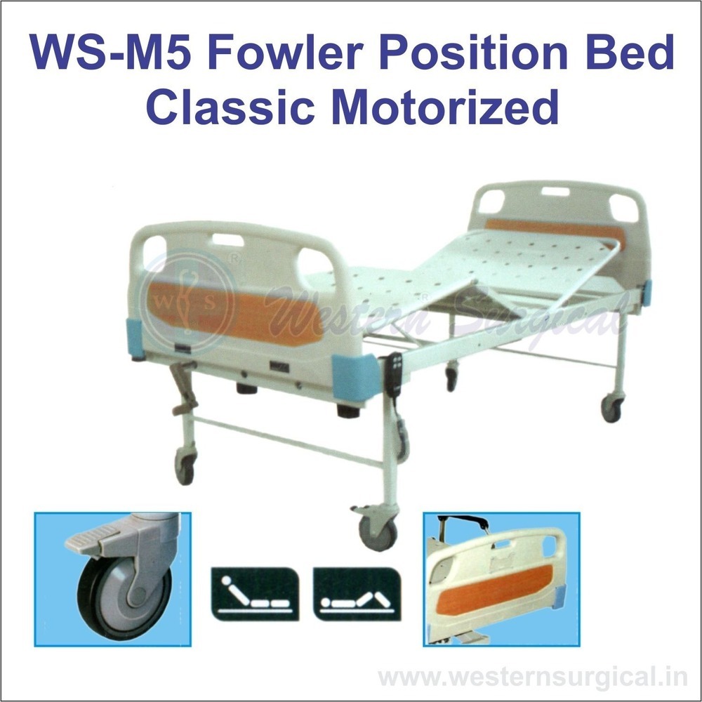 Fowler Position Bed Classic Motorized - Color: White