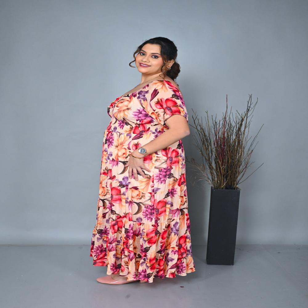 Plus Size Trending Maxi Dress manufacturer 