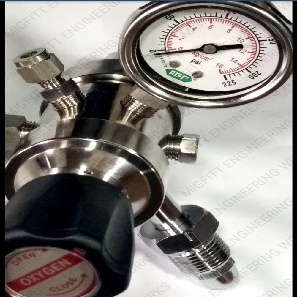 Regulator For Oxygen Gas